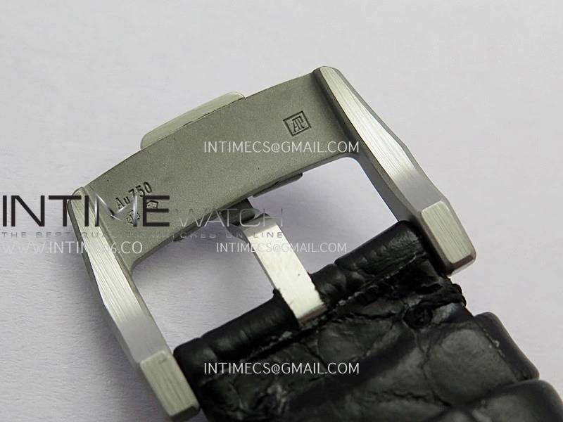 Code 11.59 Chrono 26393 SS APSF 1:1 Best Edition Black Dial On Black Leather Strap Super Clone SA4401